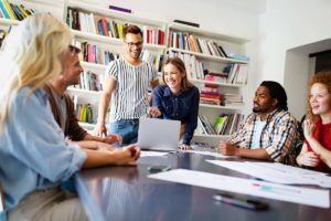 Foto Diverses Team im Office